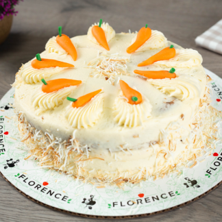 Pastel de Zanahoria de 20 porciones